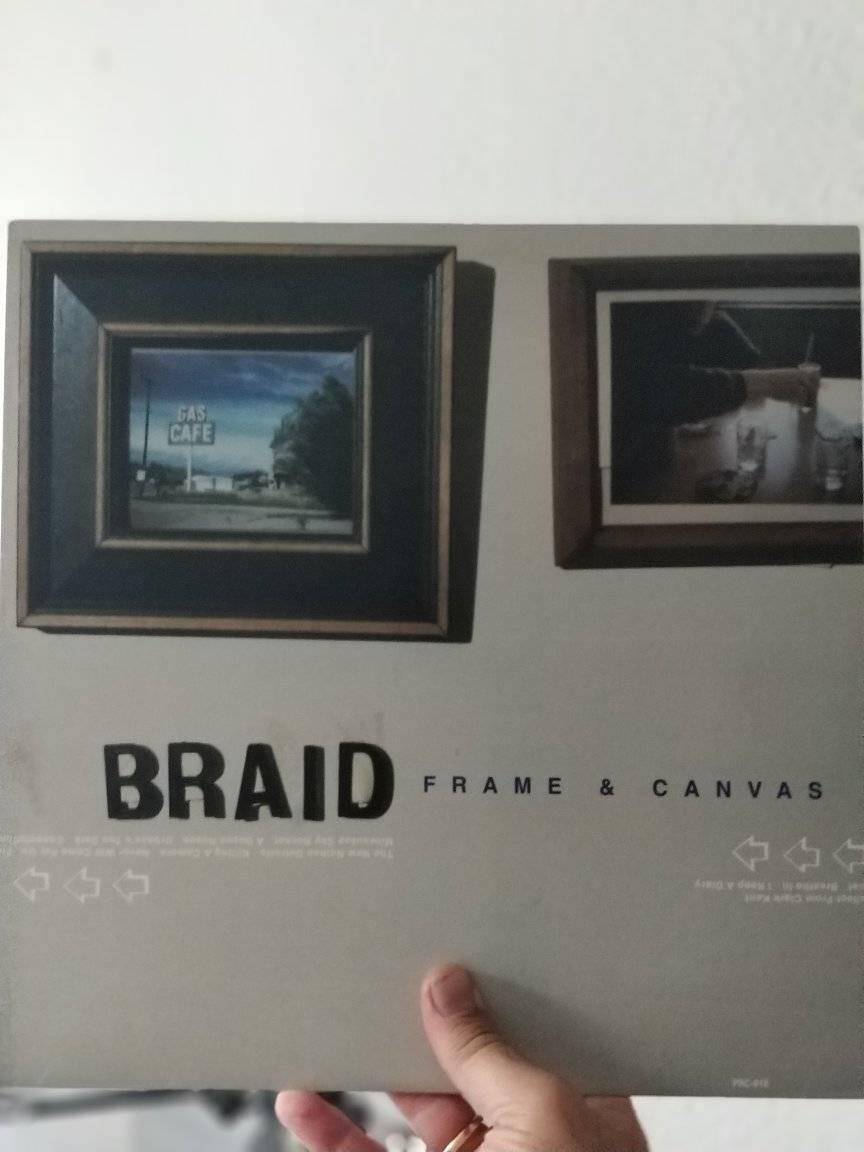 Platten-Cover: Braid - Frame & Canvas